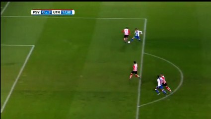 0 -3 Bart Ramselaar Goal PSV Eindhoven vs  FC Utrecht 04.02.2016 HD