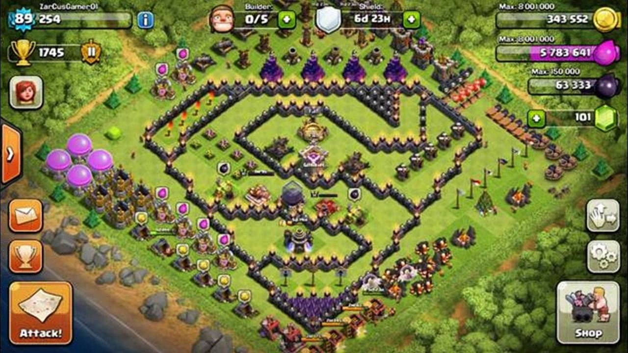 Clash Of Clans'ın En İlginç Köy Tasarımları