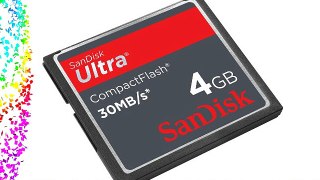SanDisk SDCFH-004G-U46 Tarjeta de memoria Compact Flash de 4 GB gris