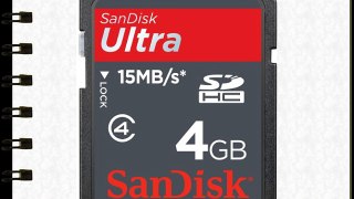 SanDisk Ultra - Tarjeta de memoria SecureDigital de 4 GB (clase 6)