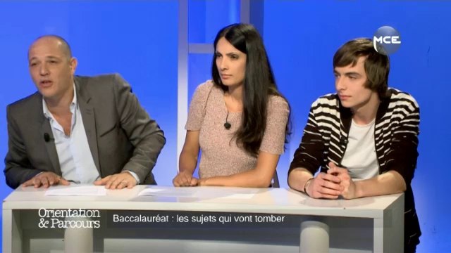 Voir et revoir Orientation et Parcours spécial sujet du Bac 2013 à réviser absolument sur MCEReplay