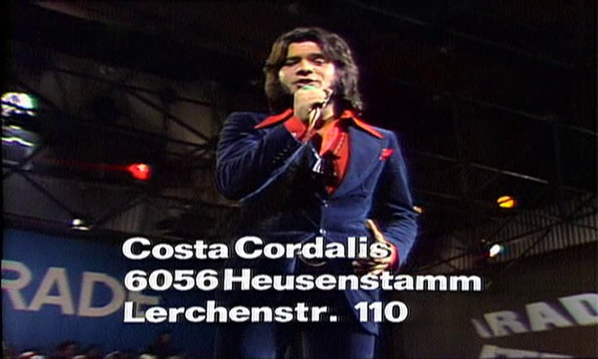 Costa Cordalis - Unbekanntes Mädchen 1972
