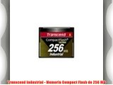 Transcend Industrial - Memoria Compact Flash de 256 MB