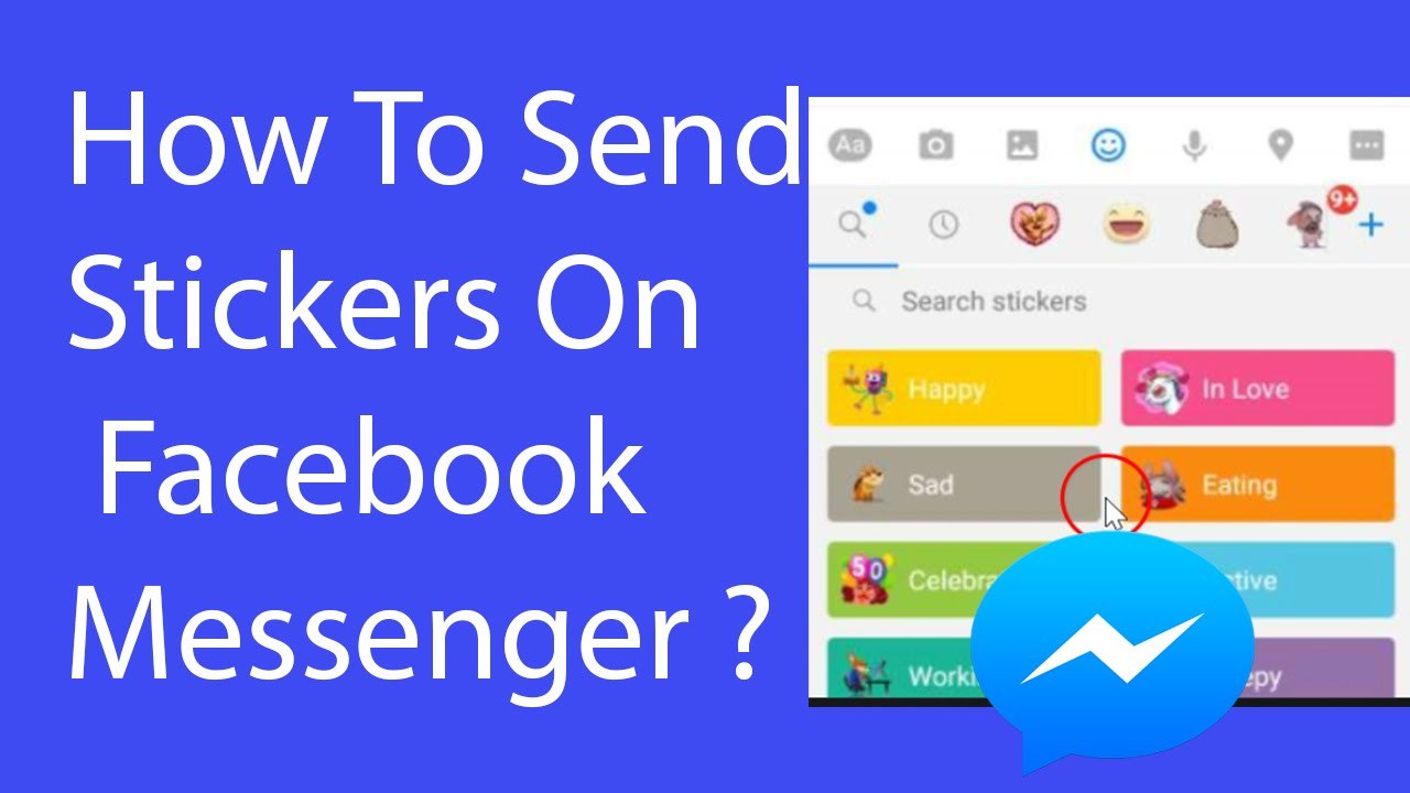 How To Send Stickers On Facebook Messenger ?