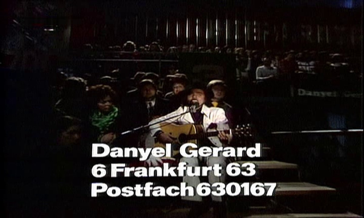 Danyel Gerard - Meine Stadt 1972