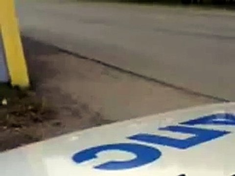 Менты в засаде. Посмотрите это! Я такого ещё не видел!!!