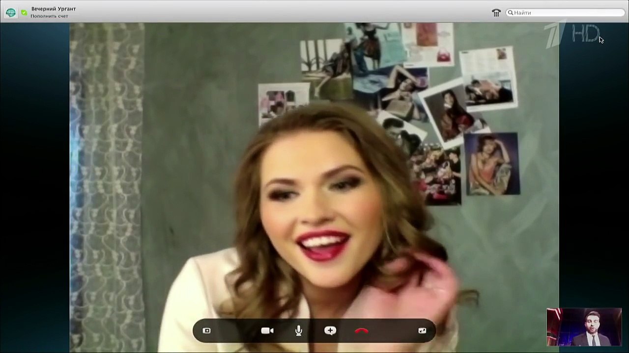 Вечерний Ургант. В гостях у Ивана - Юлия Топольницкая - главный "экспонат".  (29.01.2016)