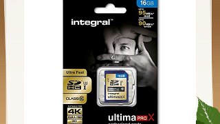 Integral UltimaPro X - Tarjeta de memoria SDHC (16?GB clase 10)