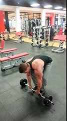 Jaco de Bruyn - training forearms/Bi&#39;s