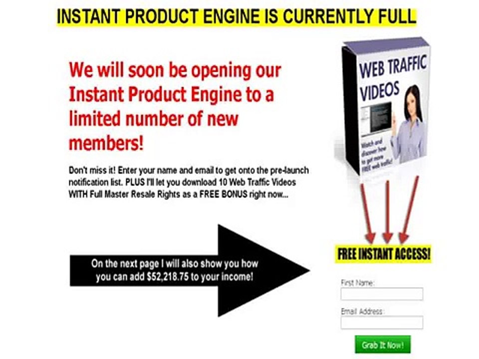 Instant Product Engine