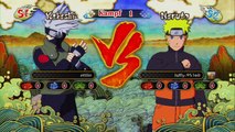 Kakashi VS Naruto HD - Naruto Shippuden Ultimate Ninja Storm 3 Online Battle