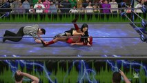 WWE 2K16 santanica pandemonium v eva marie