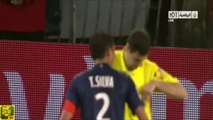 PSG - Valenciennes : bousculade imaginaire, l'arbitre expulse Thiago Silva et retarde le sacre du PSG