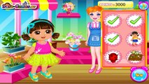 Dora Flower Store Slacking - Dora the Explorer Game for Children