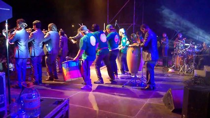 Sonora Karabena, con la Batucada Admapu Batu, semana Tenina 2015 parte 2