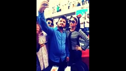 What N E D university students did with Qandeel Baloch when she came