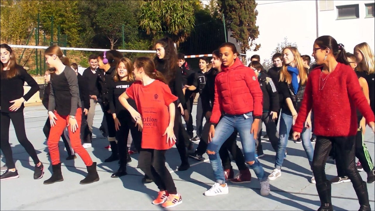 Mon euro2016 flashmob unss college Mistral Nice