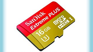 SanDisk SDSQXSG-016G-GN6MA Extreme PLUS Tarjeta de memoria micro SDHC de 16 GB (Clase 10 U3