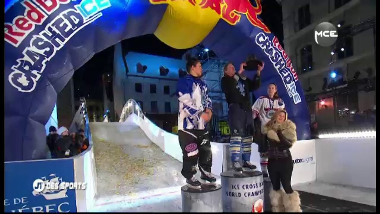 Voir et revoir le JT des sports spécial finale du Red Bull Crashed Ice à Québec sur MCEReplay