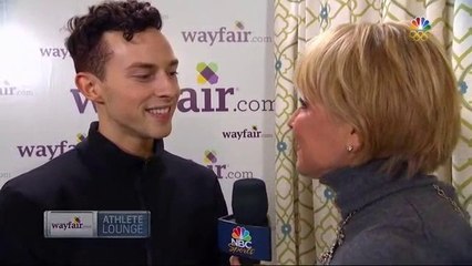 2016 Adam Rippon USFSC Pre-Ex Gala Interview + Backstage Clips