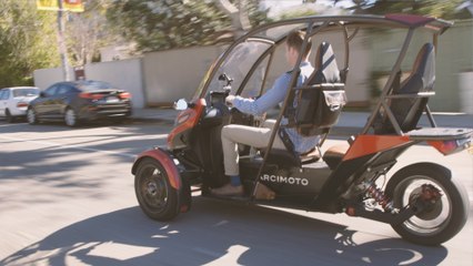 Arcimoto SRK Electric Motorcycle First Look