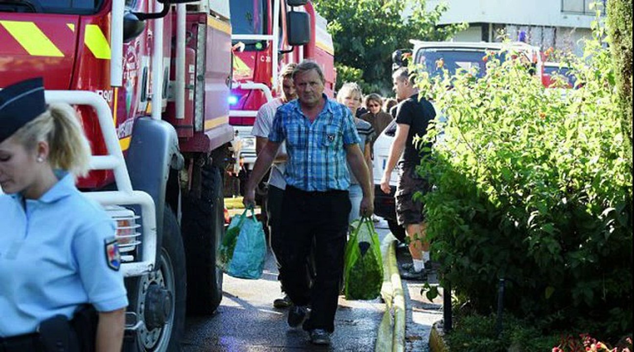 intemperies dans les Alpes Maritimes