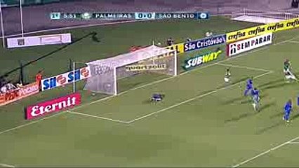 Gabriel Jesus Goal - Palmeiras 1 - 0 Sao Bento 05-02-2016 HD
