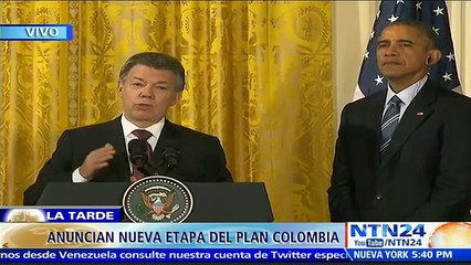 CUBRIMIENTO NTN24 | Barack Obama anuncia que EE.UU. será socio de Colombia en “tiempos de paz”