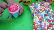 Video Tutorial Cara Bermain Play Doh Ice Cream Cupcake Popside dengan Es Krim  Mainan Bagian 3 (FULL HD)