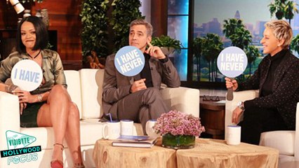 Rihanna Admits To George Clooney That She’s Sent Naked Selfies