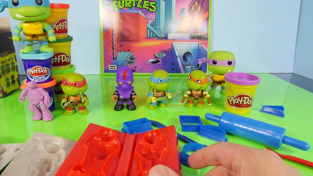 Play Doh TMNT 1990 Fun Dough Playset Teenage Mutant Ninja Turtle Toys By Disney Cars Toy Club
