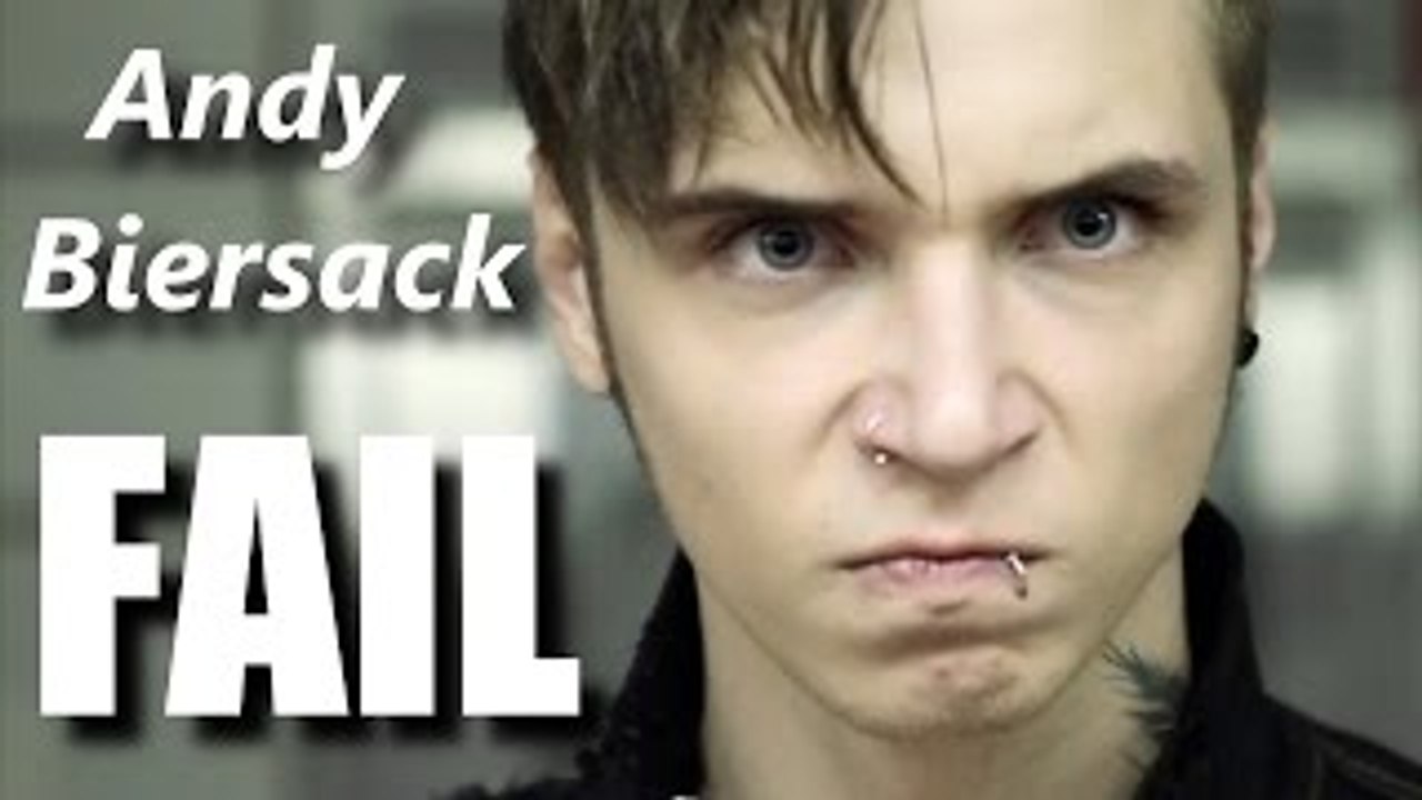 RockStar FAIL : Andy Biersack