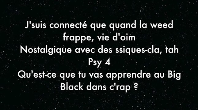 Lefa - Reste brancher Paroles Officiel (ft. Sexion D