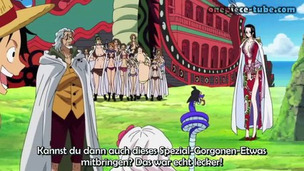 One Piece Boa Hancock vs Rayleigh HD Ger !!