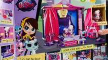 Littlest Pet Shop Lets Start the Show Style Set and Play Doh LPS Surprise Toy Eggs