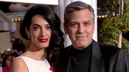 George Clooney dice que Amal se demoró 25 minutos para darle el 'sí' cuando él le propuso matrimonio