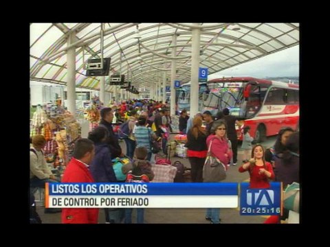 Listos los operativos de control por feriado de Carnaval