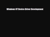 [PDF Download] Windows NT Device Driver Development [Download] Online