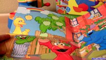 PLAY DOH Elmo Color Mixer from Sesame Street With Cookie Monster - Play Dough Mezclador de