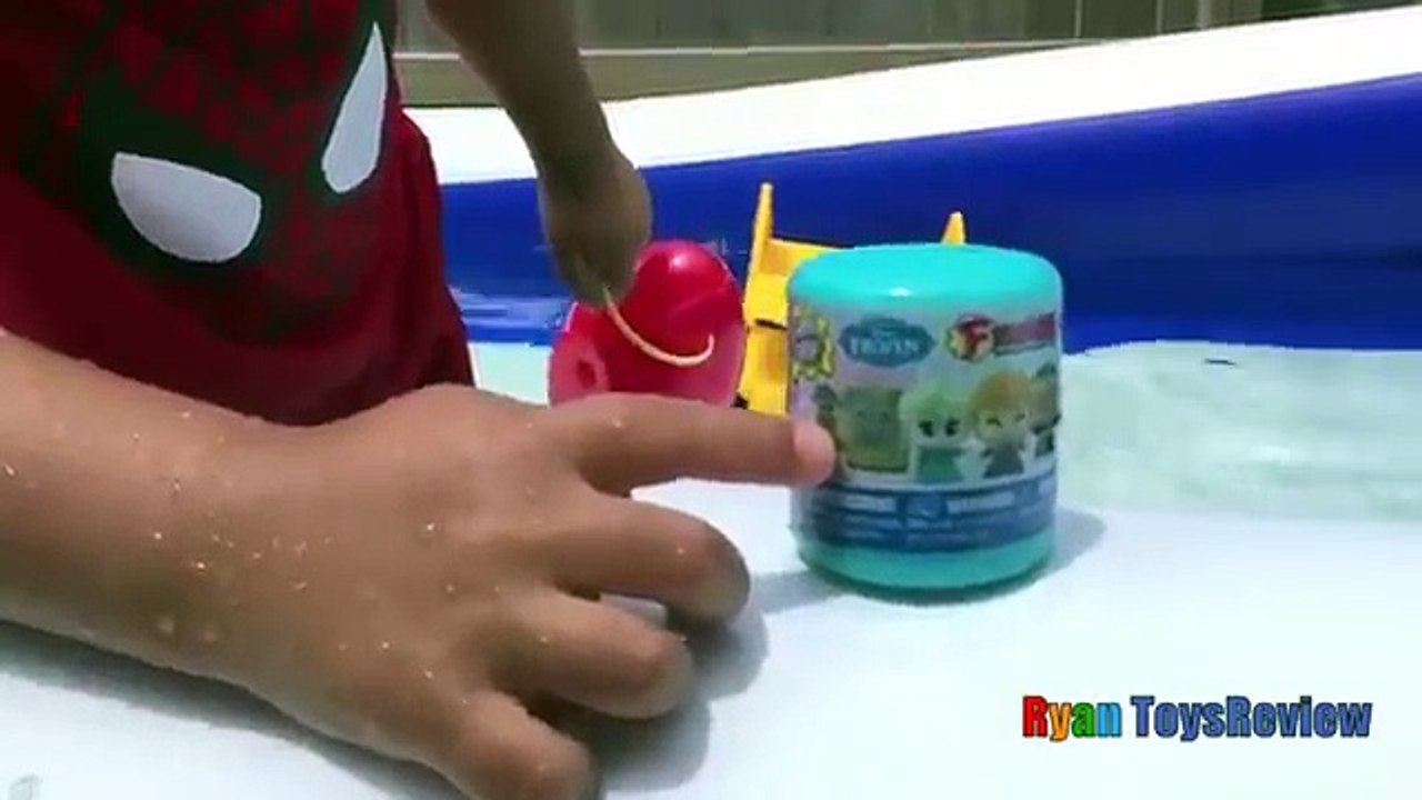 026 EGG SURPRISE TOYS playtime in the pool Spiderman Frozen Elsa Disney McQueen Ryan ToysR