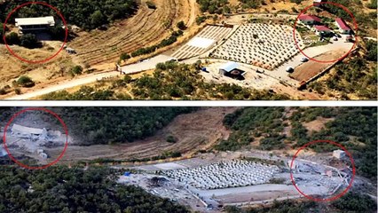 Jandarma: Mezarlığa karışmadık, oradaki kaçak yapıları yıktık