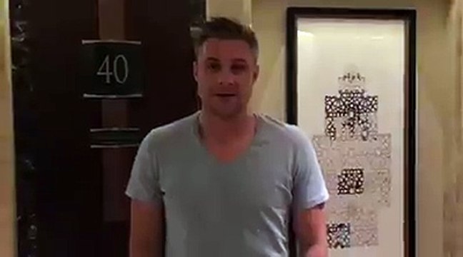 Luke Wright talking to his fans after playing a great inning for Quetta Gladiators