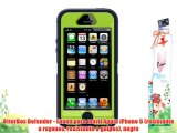 OtterBox Defender - Funda para móvil Apple iPhone 5 (resistente a rayones resistente a golpes)