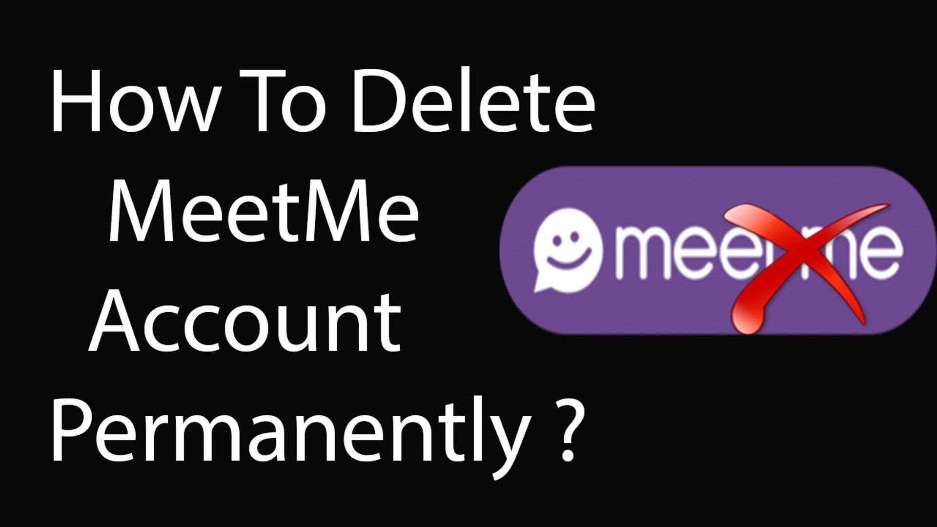 Account recovery meetme 4 Ways
