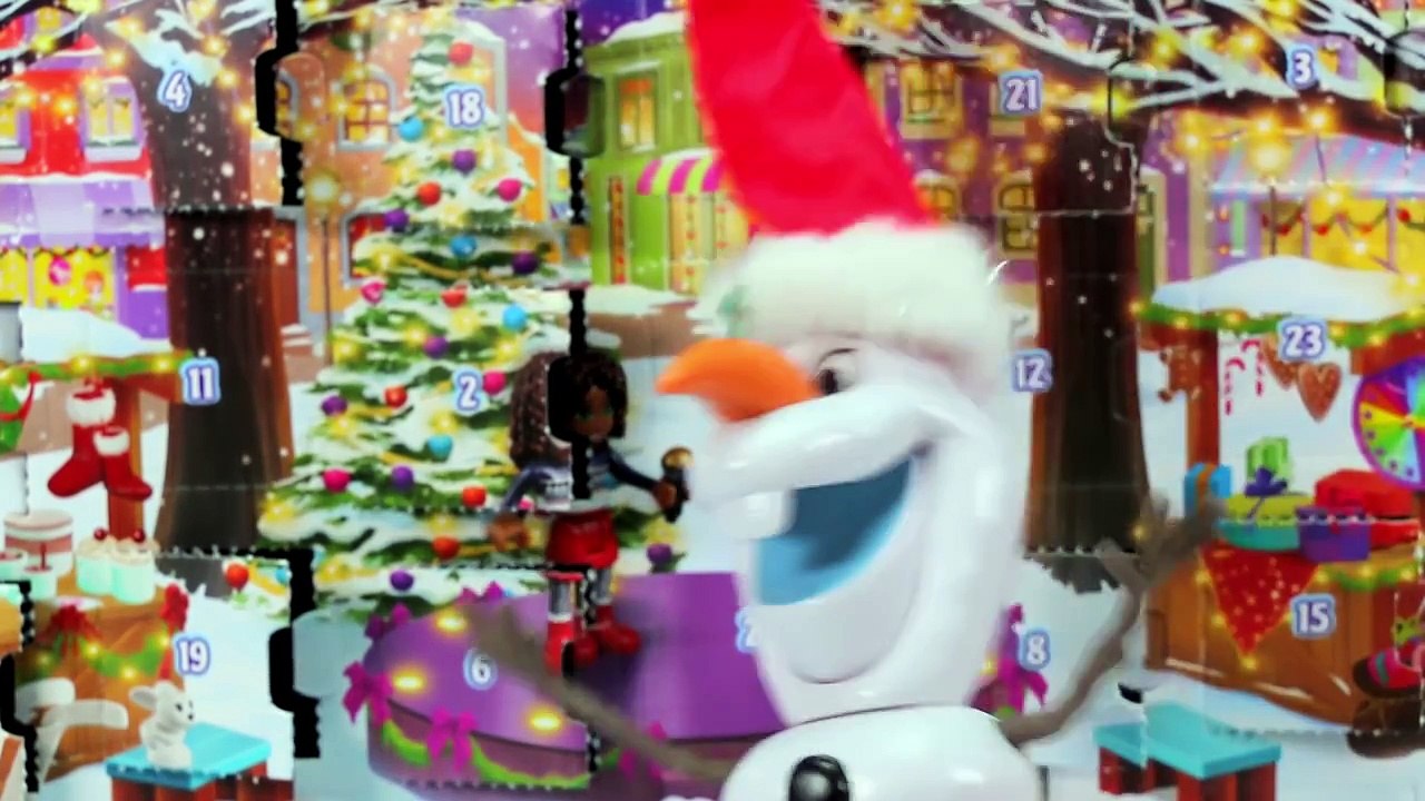 Frozen Olaf Opens Day 10 Toys of 12 Days of Christmas. DisneyToysFan.