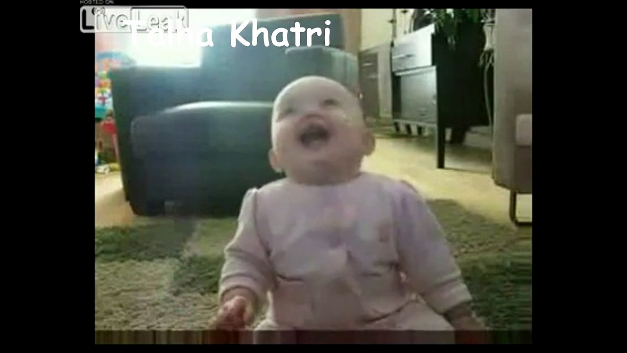 Baby lol at popcorn - Funny Videos