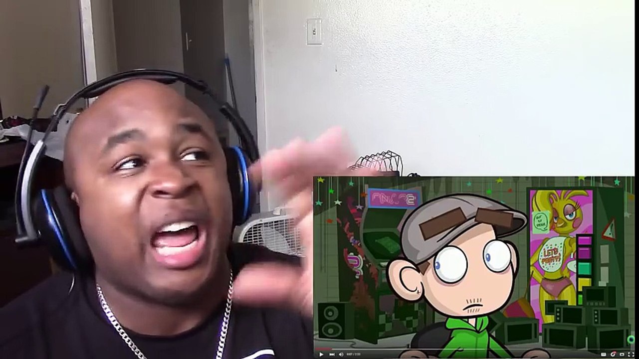 Jacksepticeye Animated Five Nights At Freddy's 3 & 4 Animated REACTION!