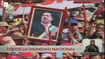 Así celebraron los chavistas el fracasado intento de Golpe de Estado del asesino Hugo Chávez hace 24 años.