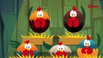 Five Big Roosters | Five Little Series | Nursery Rhymes With Lyrics For Kids