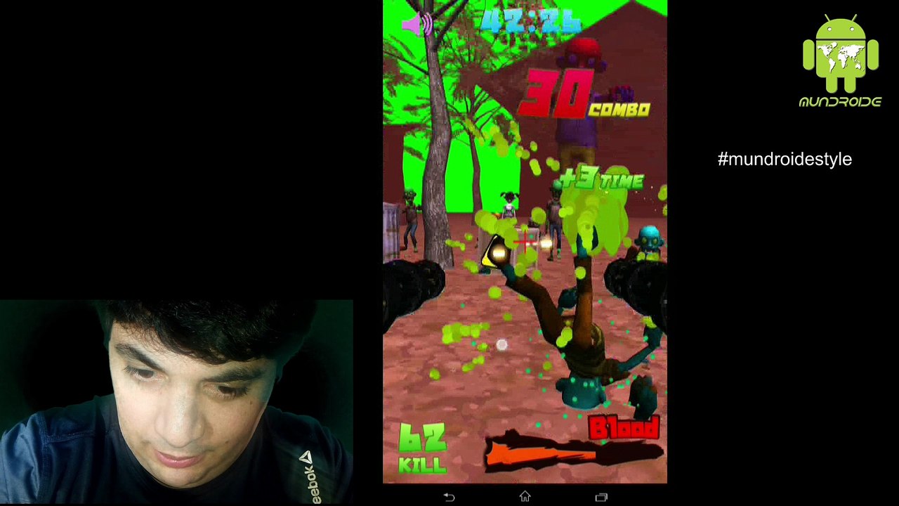 A MATAR ZOMBIES CABEZONES Gun & Zombie :Survival Shooter